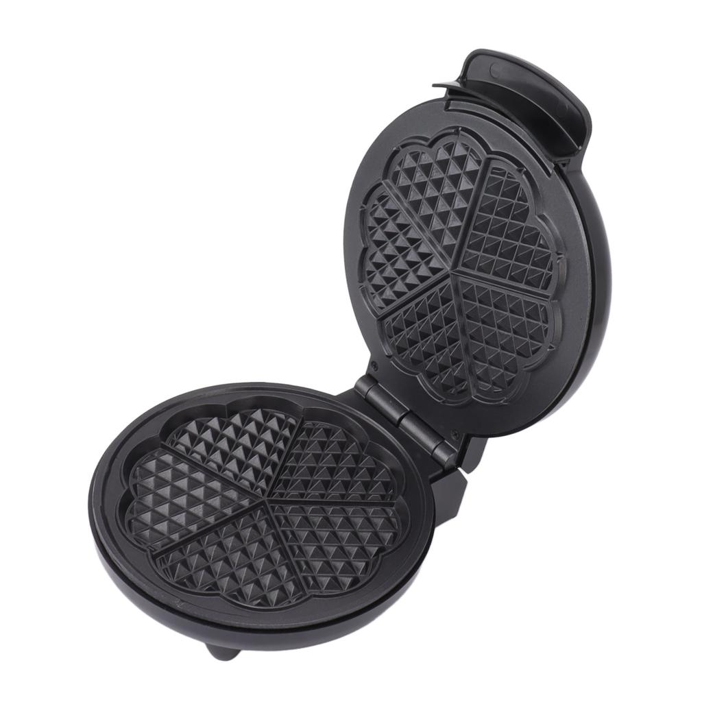 Двухсторонняя машина для приготовления вафель, домашняя машина для выпечки тортов, многофункциональная мини-машина для приготовления вафель, черная