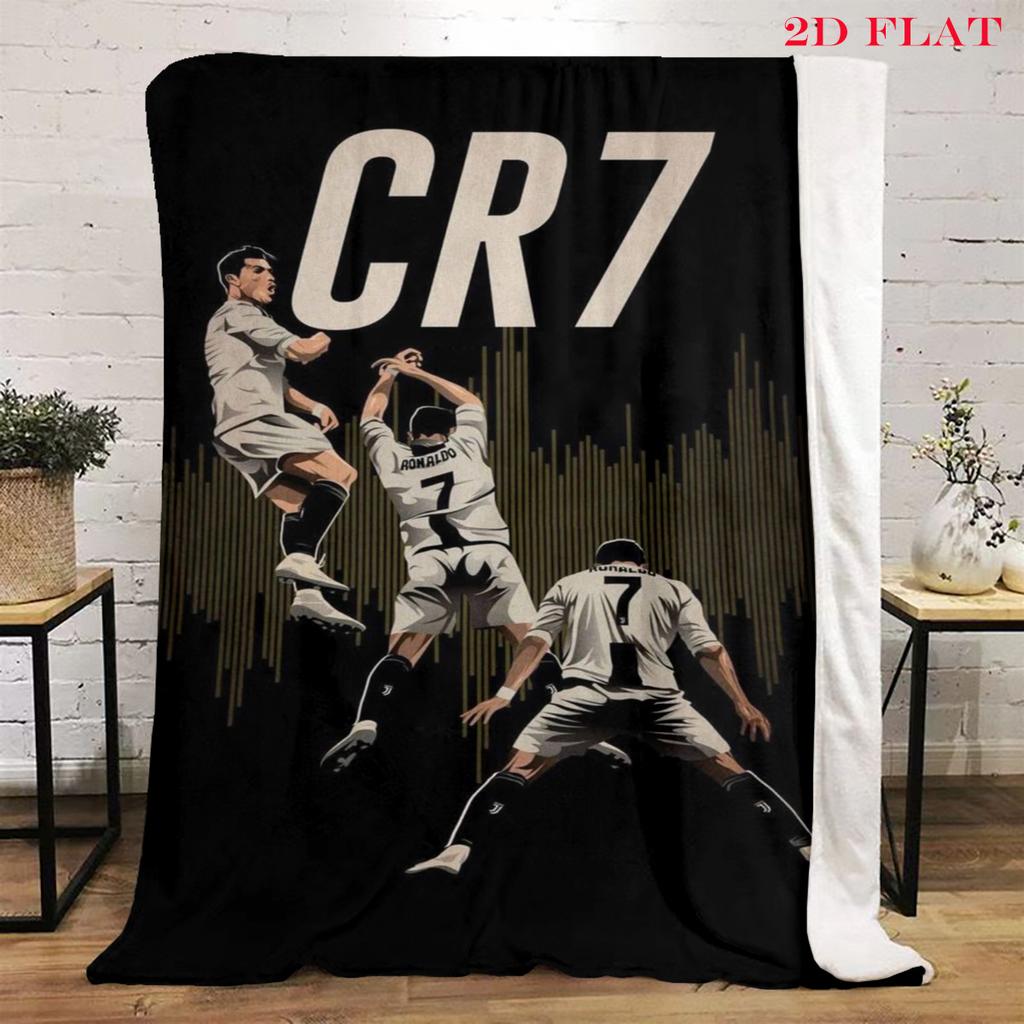 Cristiano Ronaldo: Goal Machine blanket Home Decor Soft and comfortable Office rest blanket Air conditioning blanket Nap Blanket