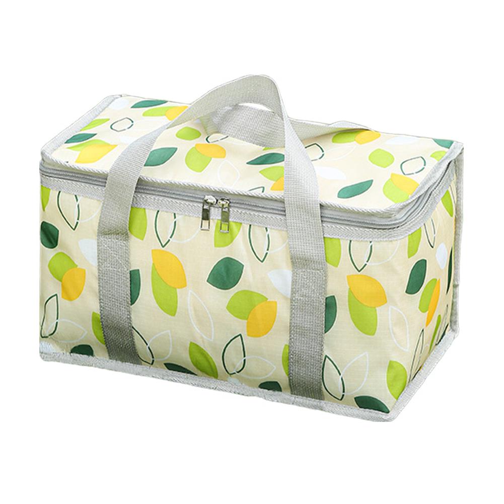 Клетчатая сумка для пикника большой вместимости, портативная сумка-холодильник, защита от холода, сумка-изотерма для ланч-бокса, водонепроницаемая для кемпинга, пикника