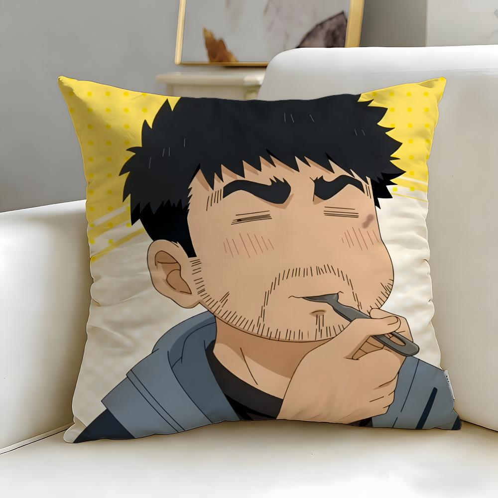 Solo Camping for Two Cushion Cover Soft & Easy-Wash Pillow Case – Versatile for Couch, Bed, Travel and Office