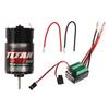 RC Car Brushed Motor ESC 550 Brushed Motor Waterproof 65A Brushed ESC for RC Car Boat 35T