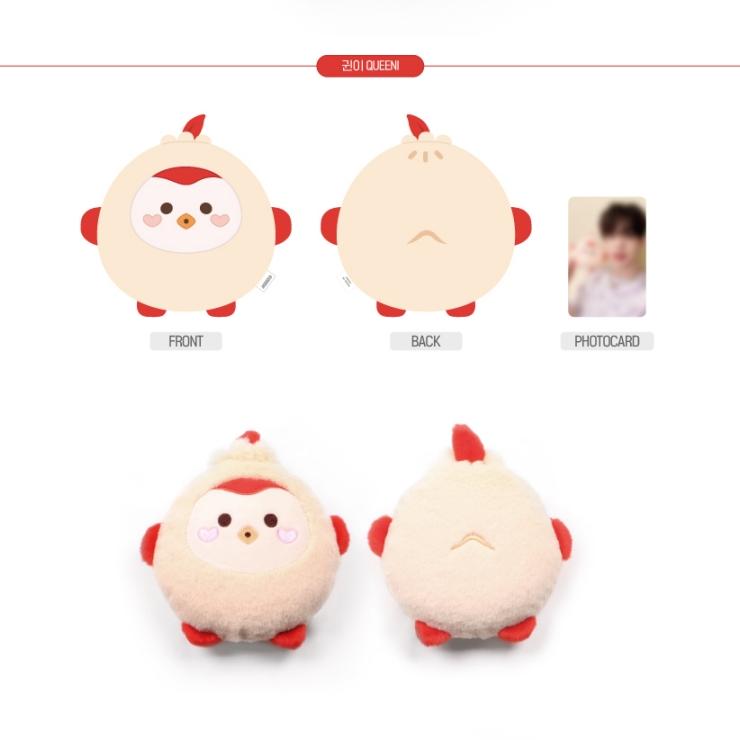 Предзаказ CRAVITY POP-UP Store 2023 CCREW Плоская меховая кукла