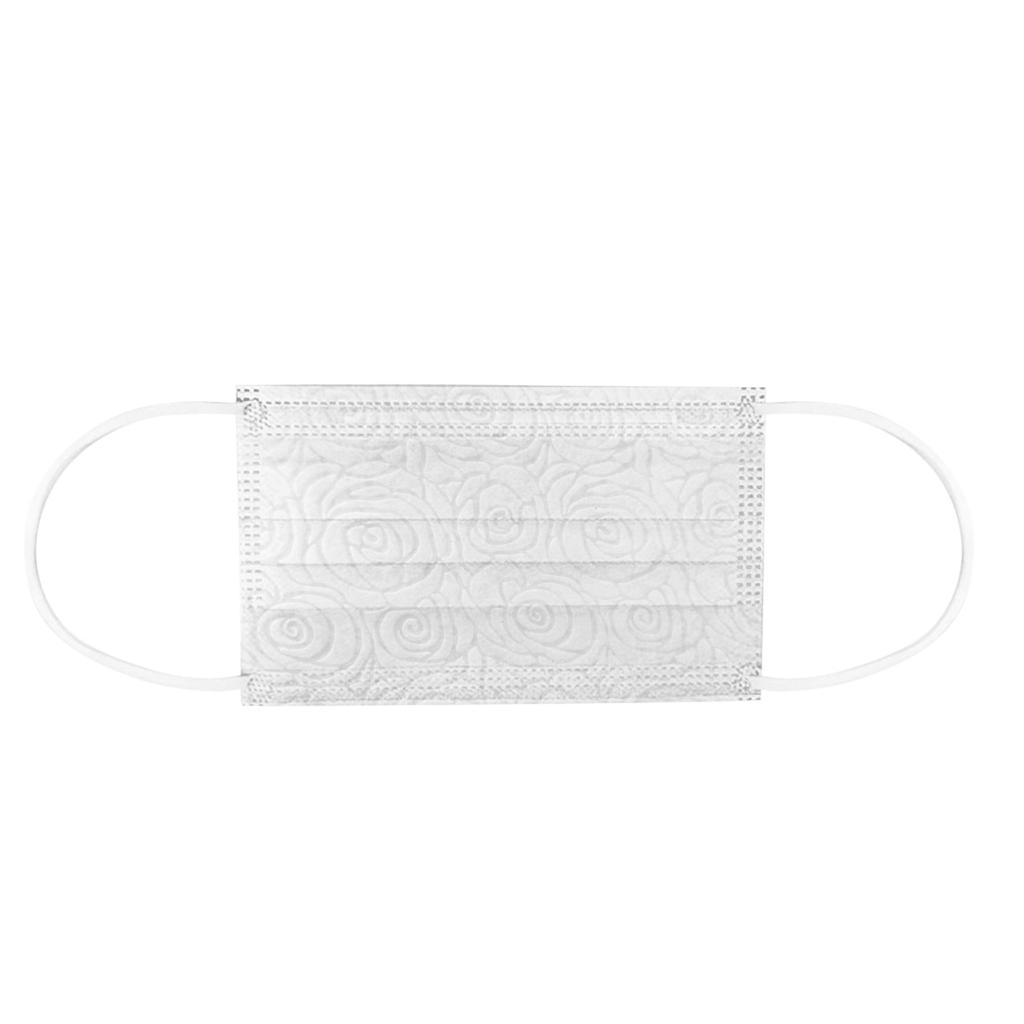 Взрослый мужчина и женщина Роза Маска Одноразовая маска Промышленная 3-слойная ушная петля 10 шт. Маска