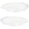 BMW X6 E71 08-14 Headlight Glass Lens Left + Right 2 Pcs Set