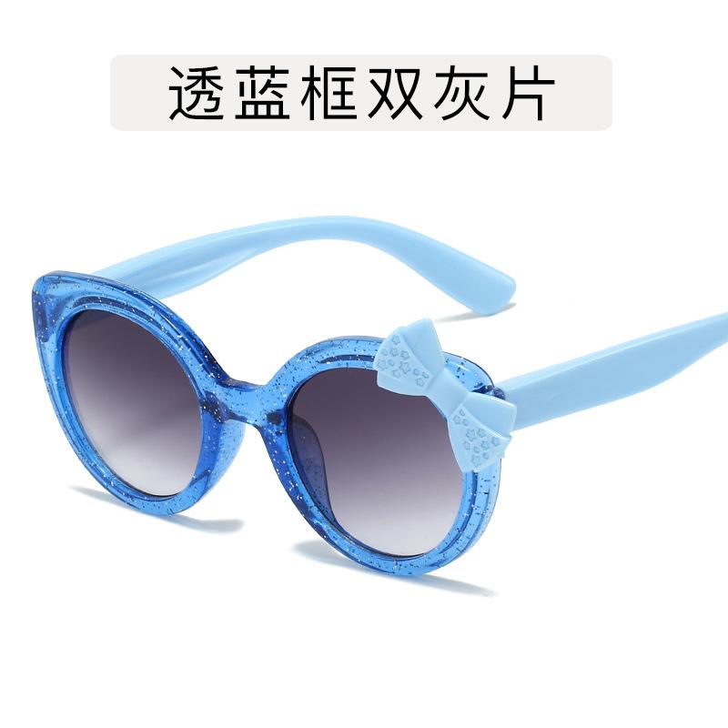 Classic Butterfly Childrens Sunglasse For Girls Plastic Pink Glasses Vintage Anti-Reflective Sun Glasses For Sunshades Uv400