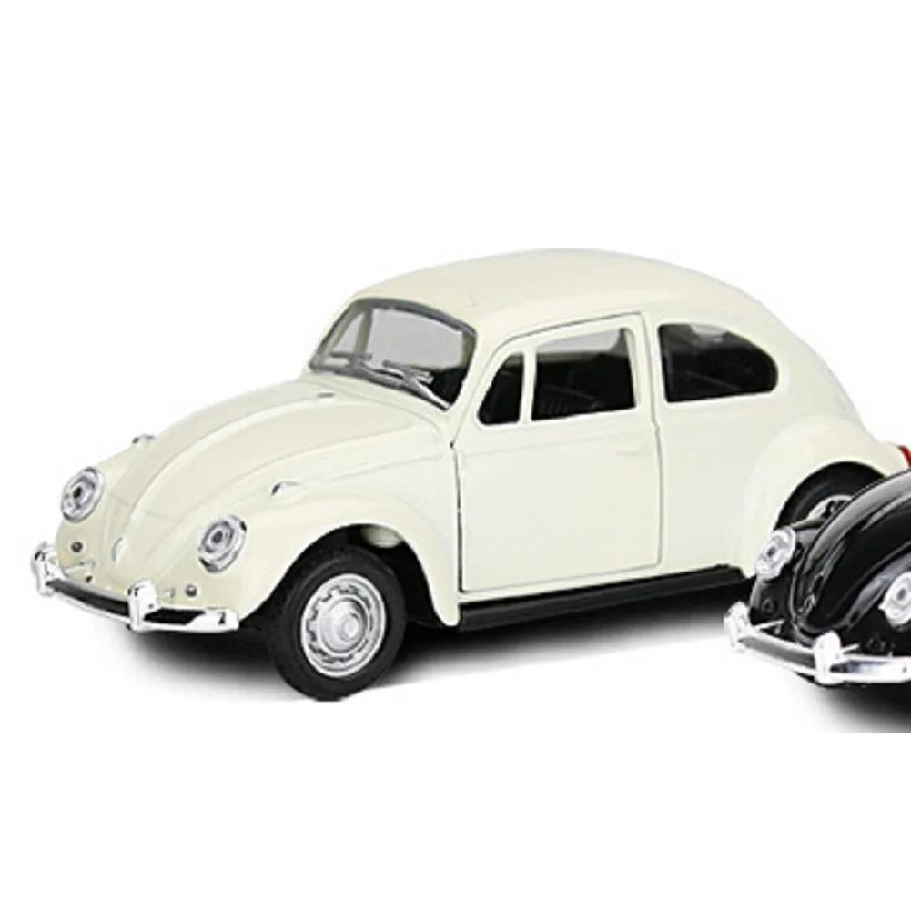 Newest Arrival Retro Vintage Beetle Diecast Pull Back Car Model Toy For Children Gift Decor Cute Figurines Miniatures