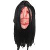 Long Hair Demon Latex Mask