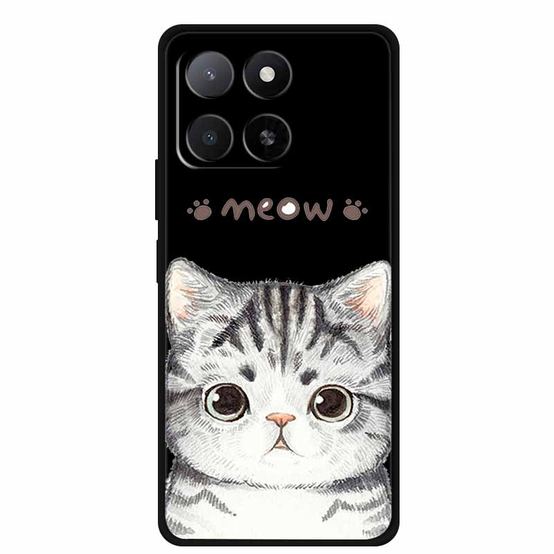Чехол для телефона Motorola G86 G56 G 86 G 56 Coque Черный Силиконовый Мягкая Задняя Крышка Для Motorola G86 Power Edge 60 60S Чехол Мультяшный