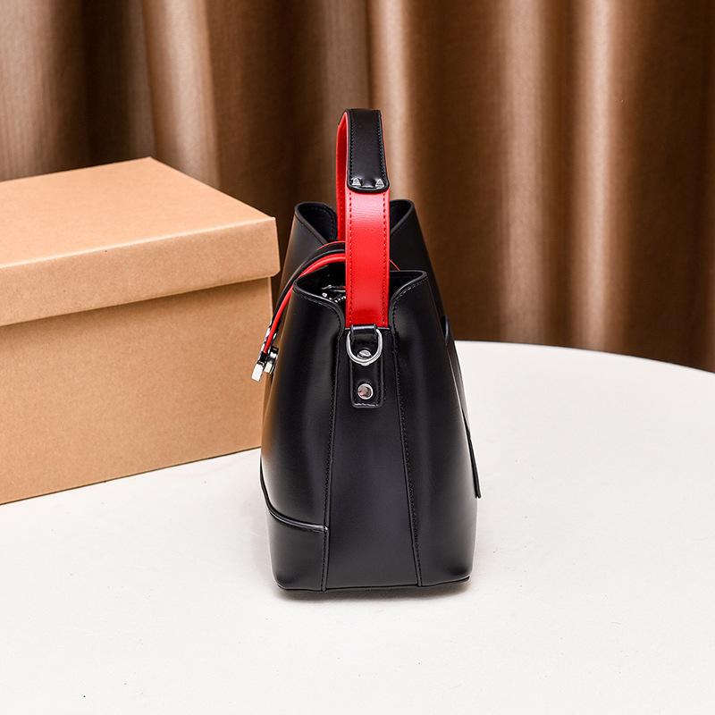 Новая сумка-ведро премиум-класса, женская сумка через плечо, модная дорожная сумка для покупок, мобильная сумка для девочек