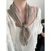 Pure Color Triangle Scarf Hollowed-out Head Wrap Fashion Neck Scarf  Photo Props