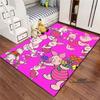 3D printed cartoon (piglet) pattern rugs, suitable for living room, bedroom, children's room, sofas, doormats, non-slip floor