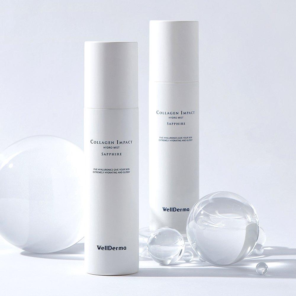 WellDerma Сапфировый коллагеновый спрей для увлажнения кожи 150 мл