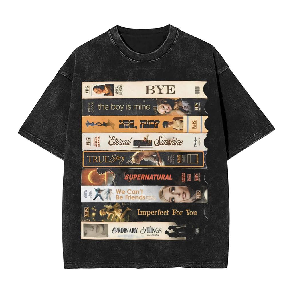 Футболка Арианы Гранде Eternal Sunshine Deluxe Album Женская Хлопковая Новая Футболка С Круглым Вырезом Футболки Топы