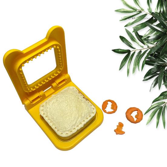 Резак для хлеба Эффективный резак для сэндвичей из нержавеющей стали Простой в использовании съемный лезвие Пищевая домашняя сэндвичница