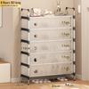 Space-Saving Multi-Layer Dustproof Shoe Rack for Dorm Rooms