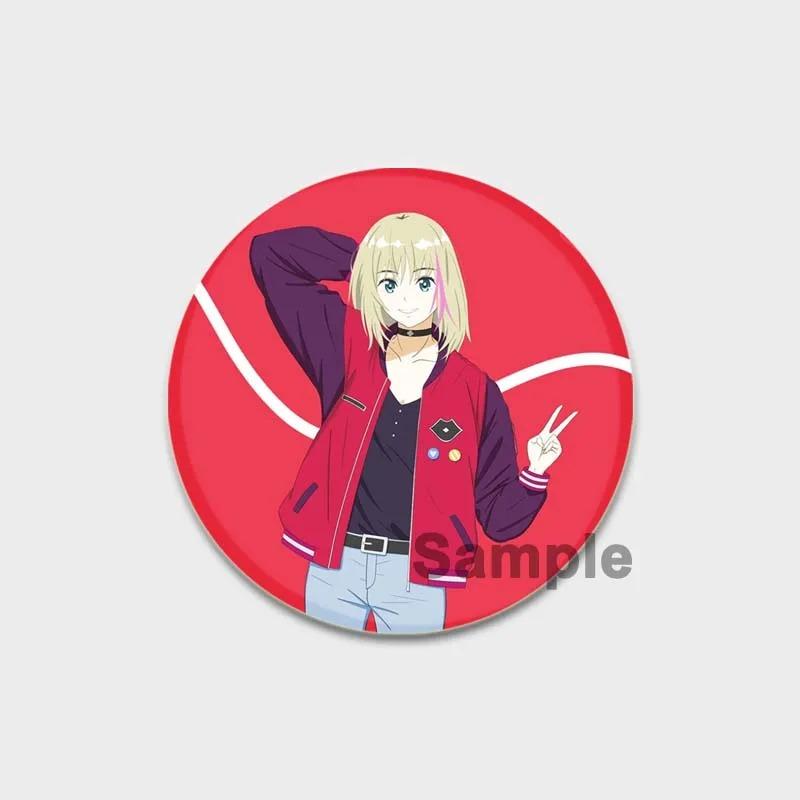 32/44/58MM Wonder Egg Priority Brooches, Cartoon Ohto Ai Cosplay Badge, Anime Brooch, Enamel Pin, Jewelry Accessories, Backpack Decoration