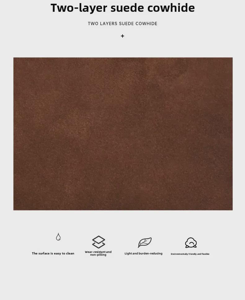 Сумка через плечо из матовой коровьей кожи в форме полумесяца 2025 года — ретро-дизайн