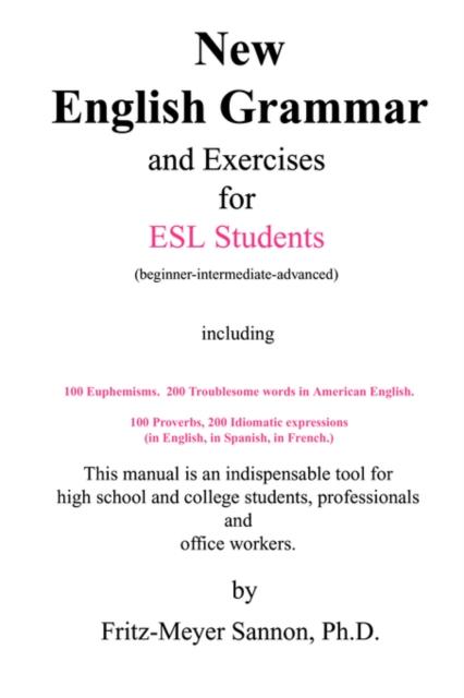 Книга New English Grammar for ESL Students