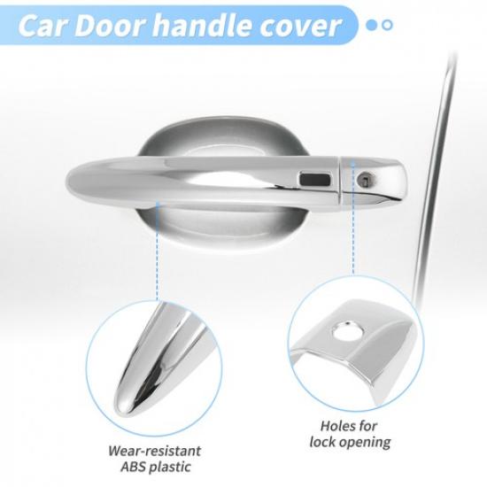 Door Handle Cover Protector For Nissan Sentra Altima X-Trail Qashqai Chrome New