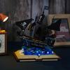 Творческий корабль пиратов Карибского моря Black Pearl Building Block Boat Assemble Briciks Toy Gifts для детей