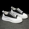 Platform white shoes women's 2025 new spring student casual women's shoes trendy sports board shoes single shoes women