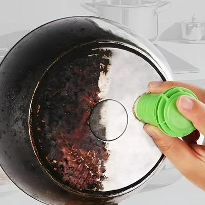 Волшебная кухонная щетка из нержавеющей стали — средство для удаления ржавчины и жира с кастрюль, сковородок и стеклянных поверхностей