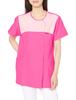 Medical Scrub Jacket 7079SC Fuchsia Pink X Powder Pink 3L [Zip Scrub] Women's