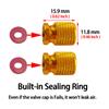 2X CNC Alloy Motorcycle Valve Cap for Peugeot Metropolis 400 GT SW 2020 2021 2022 2023 2024 2025 2026 2027 Motorcycle Valve Cap