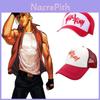 Хлопковая кепка с вышивкой в стиле Терри Богарда из Fatal Fury для хип-хопа и уличного стиля