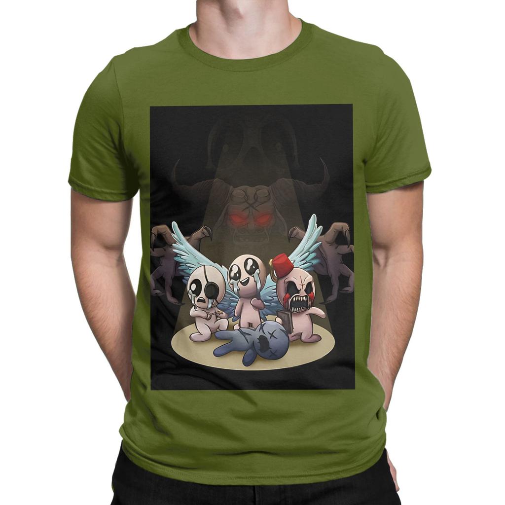 The Binding Of Isaac Черный Постер Новинка Графический 100% Хлопок Футболка The Binding Of Isaac Rebirth Топы Футболки Для Унисекс
