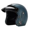 3C Vintage 3/4 Half Helmet Electric Motorcycle Summer Pedal Cruise Locomotive Leather Helmet Men and Women