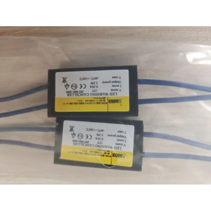 2Pcs LED Warning Canceller Decoder Car Lights OCB Load Resistor Module T10 W5W 501 192 168 Canbus No Error Cable Anti Flicker