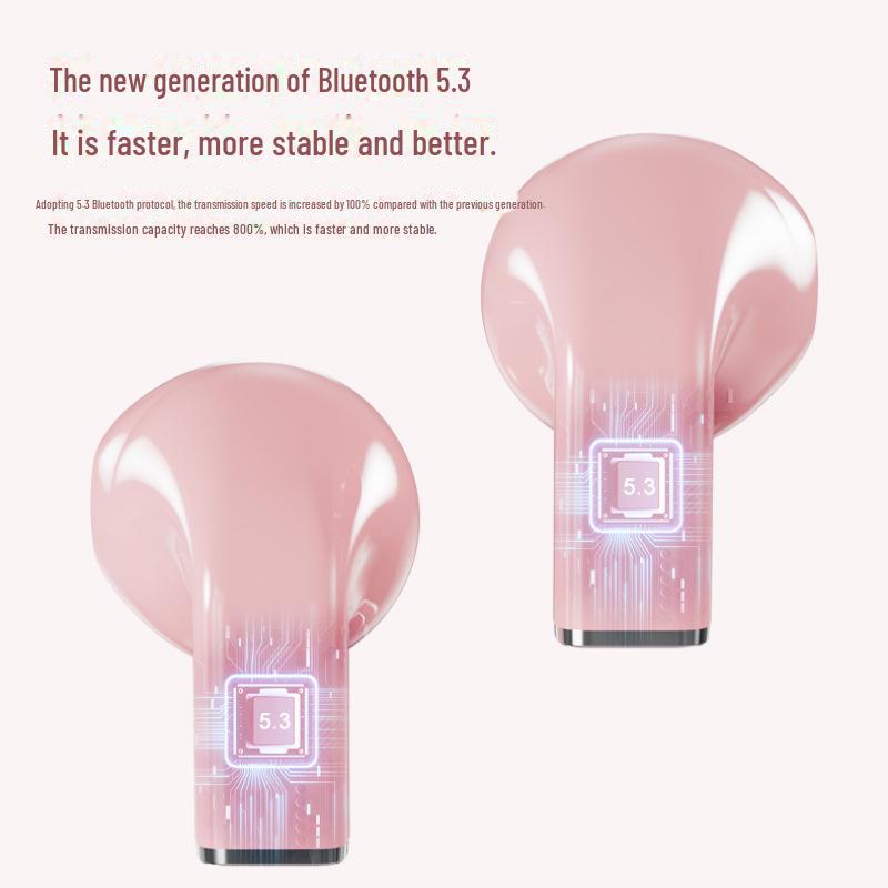 Гарнитура Bluetooth TWS K520 в форме сердца — деформируемая, компактная, со стереозвуком