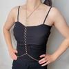 Europe, America, sexy ring chain, neck chain, integrated body with sweet temperament, geometric clothing