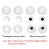 Quality Accessories DIY Eyeball Toy Acrylic Doll Eyes Transparent&Black Eye Patch Sticking Mud Clay