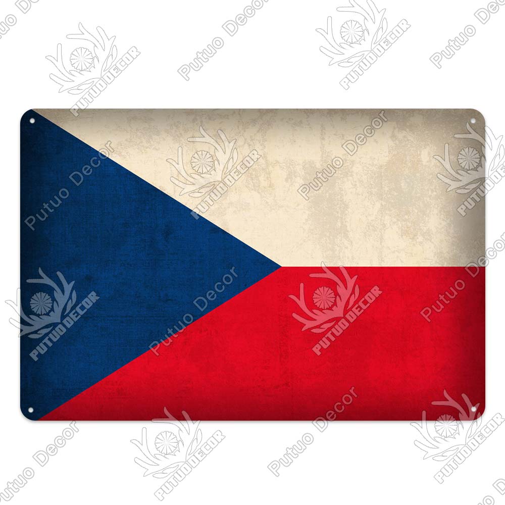Decor Flag Vintage Metal Sign Tin Sign Decorative Plaque Wall Decor Bar Pub Man Cave Living Room Home Door Decoration