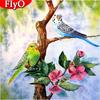 5D алмазная живопись птица полная квадратная рукоделие Алмазная вышивка животное мозаика цветок искусство горный хрусталь домашний декор