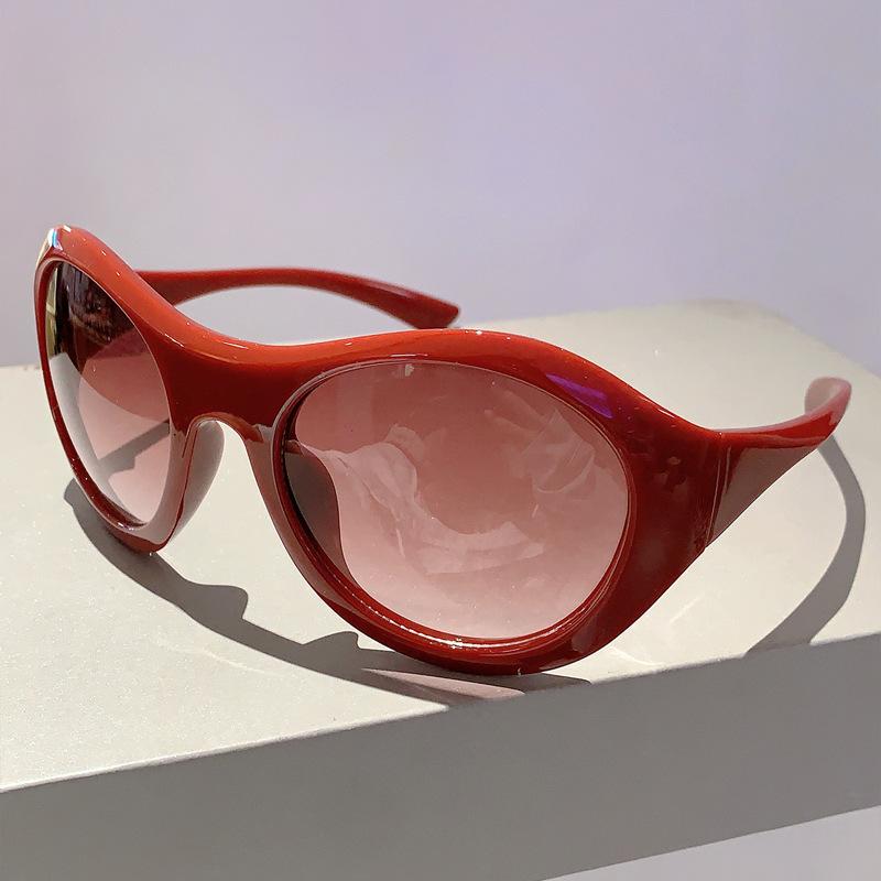 Oversized Punk Big Frame Vintage Sunglasses Women For Men Luxury Brand Designer Sun Glasses Popular Fashion Future Shades Uv