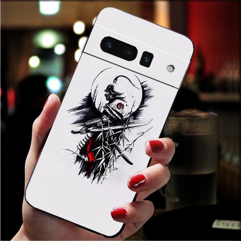 Phone Case For Google Pixel 10 9 Pro XL 9A 8 7 6 Pro Pixel 8A 7A 6A Pixel 8 7 6 5 Japanese samurai