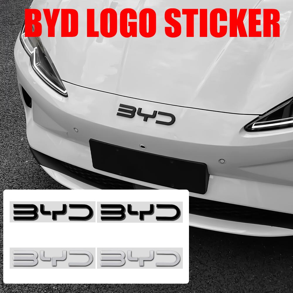 Наклейка-значок на переднюю и заднюю часть автомобиля для BYD Sealion Seal U Dmi Atto Dolphin Surf Han EV Tang Qin I3 M6 Song F0 F3 S6 S7 E5 E6 L3 T3