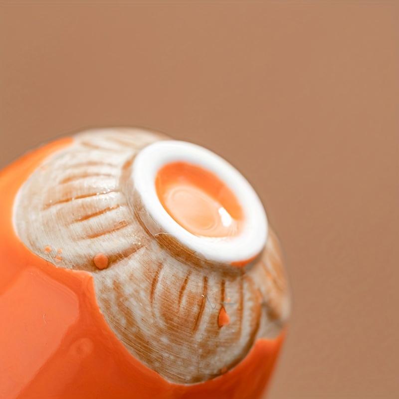 Керамический чайный сервиз с хурмой и подарочной коробкой, 5 шт./1 комплект, китайский чайный сервиз для китайских новогодних подарков, включает в себя один горшок и четыре чашки, набор для приготовления чая с хурмой