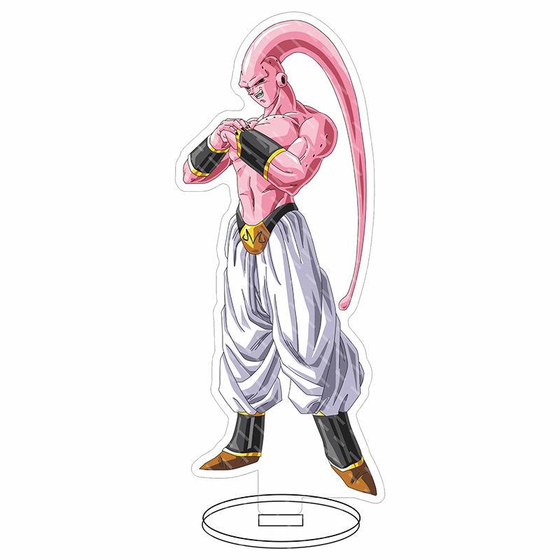 Аниме Dragon Ball Z Акриловая подставка Супер Сайян Сон Гоку Гохан Веджета Гогета Тракс Фриза Замасу Шенрон Пикколо Фигурка Игрушка Кукла
