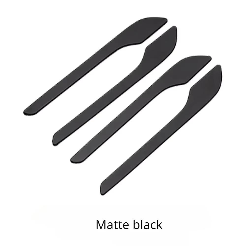 Наклейка на дверную ручку автомобиля для Tesla Model 3/3+ Model Y Juniper Защитная пленка для двери Накладка Паста ABS Модификационные аксессуары 4 шт.