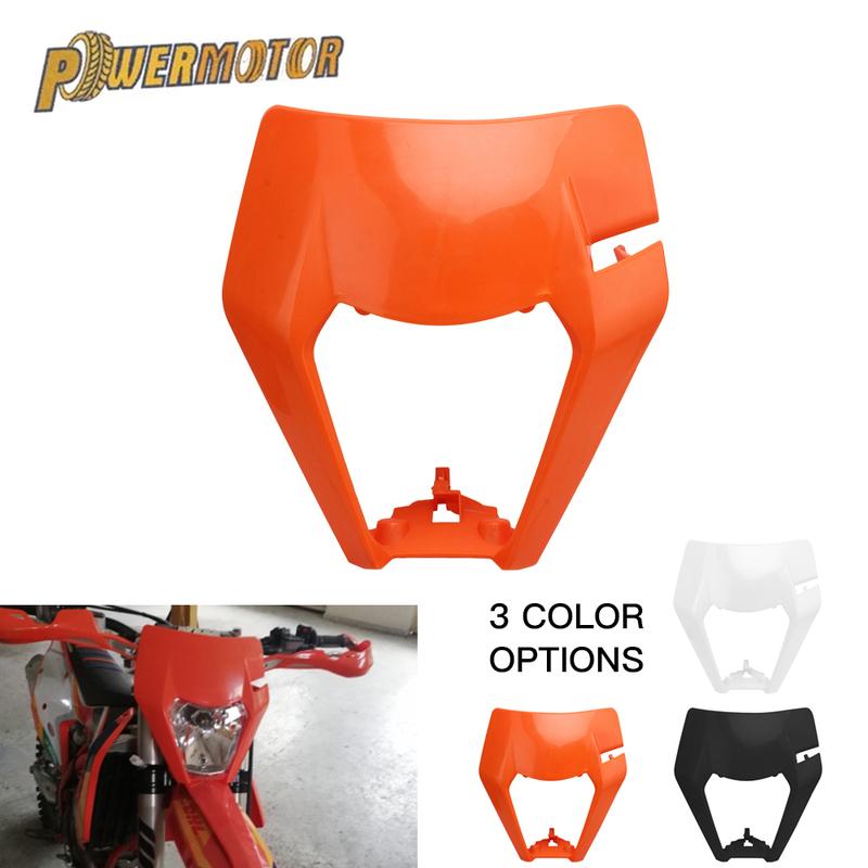 Для мотоцикла KTM Enduro Пластина корпуса фары Пластиковый обтекатель EXC 300 SX XC SXF EXCF 125-500 Питбайк Мотокросс Модифицированный