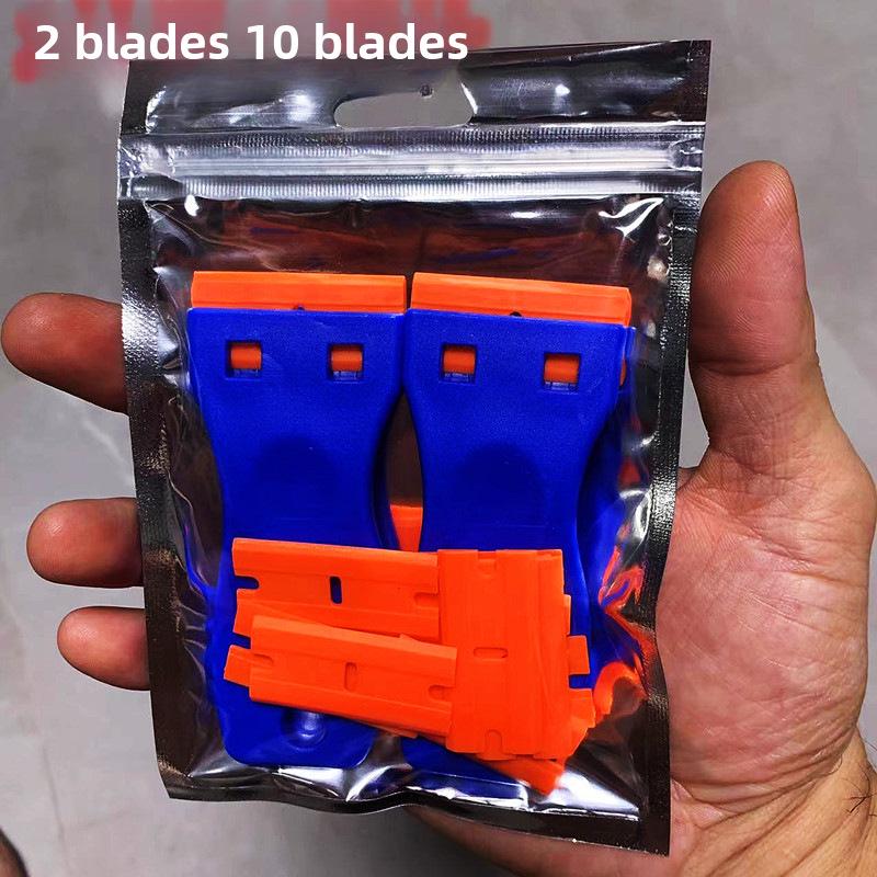 Пластиковый шпатель для удаления автомобильной пленки и клея - скребок для уборки дома