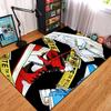 Fashion Sneakers Logo Print Carpet Rug - For Living Room, Corridor, Bedroom Door Mat, Kid Room Play Floor Mat, Unique Gifts