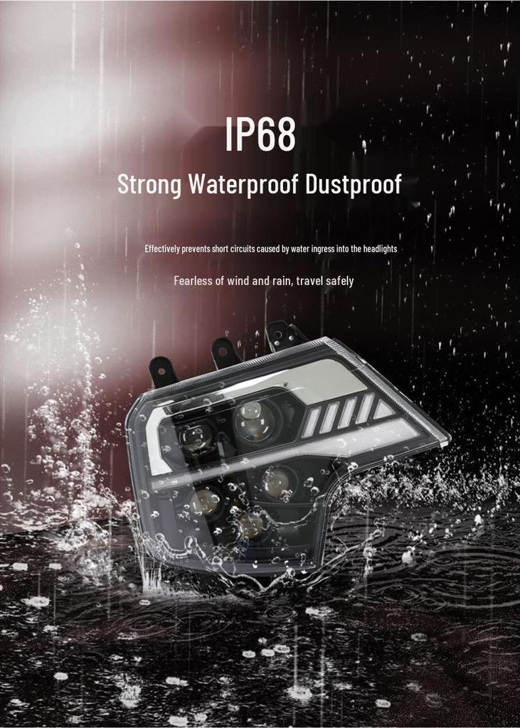 Совместимая сборка фары для Sinotruk Howo T7H: 5-Линзовый Howo TX TX7 A7 T5G Ultra