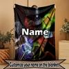 Custom Name Personalized Apex Legends Print Blanket, Home Decor, Bedroom, Sofa, Camping, Couch, Gifts for Birthday Christmas