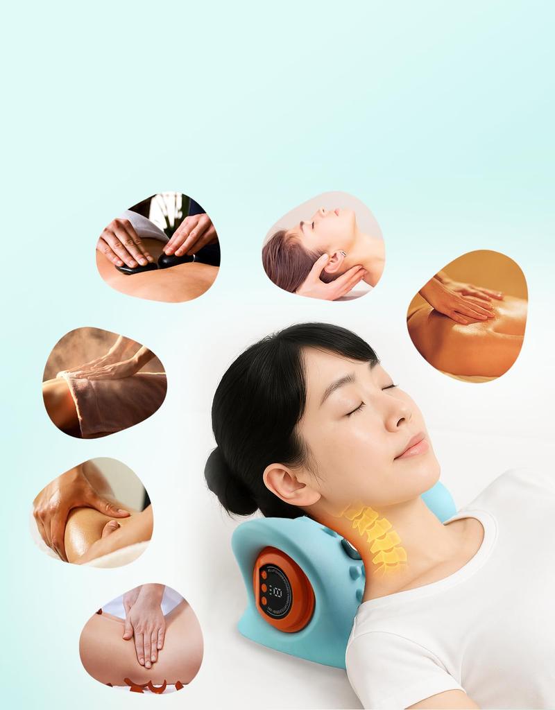 Многофункциональная подушка Mocasa с 3 режимами, 3 настройками интенсивности, простым управлением, перезаряжаемая через Type-C, легкая, унисекс, День матери, День отца