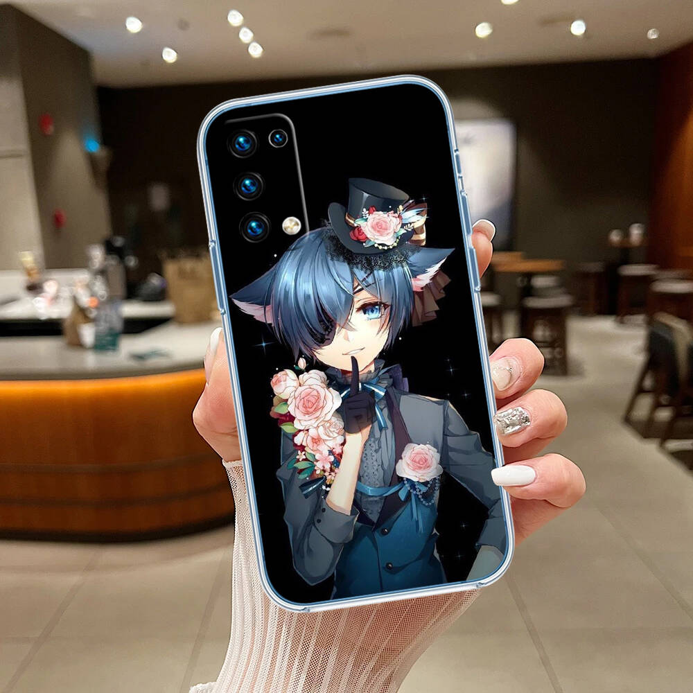 Black Butler Phone Case for Motorola G14 G15 G24 G30 G31 G32 G34 G41 G42 G51 G52 G50 G60S G60 G62 G72 G71 G73 G84 G85 G200 E32
